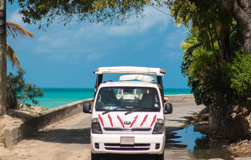 Tropical Adventures I Land & Sea Excursion, A Catamaran Boat Tour and Jeep Safari in Antigua