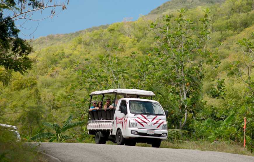 Tropical Adventures I Land & Sea Excursion, A Catamaran Boat Tour and Jeep Safari in Antigua