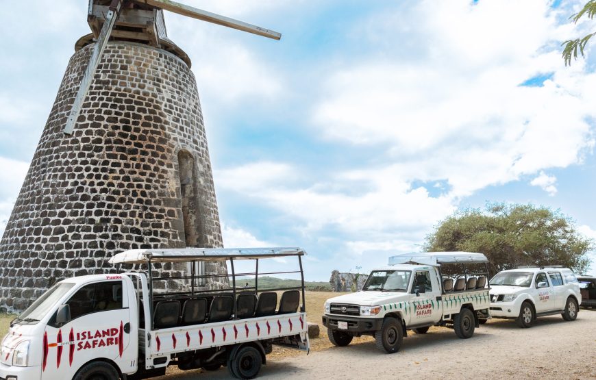 Tropical Adventures I Land & Sea Excursion, A Catamaran Boat Tour and Jeep Safari in Antigua