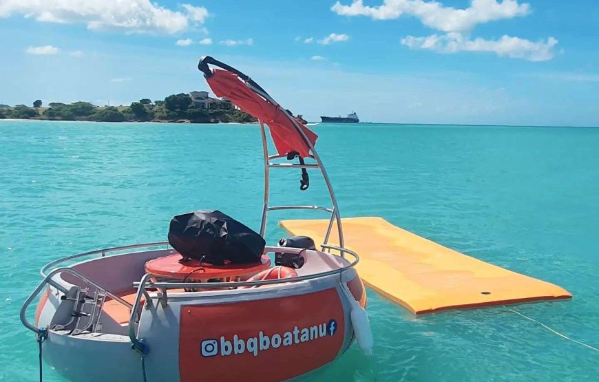 BBQ Boat ANU I You, Me, and the Sea