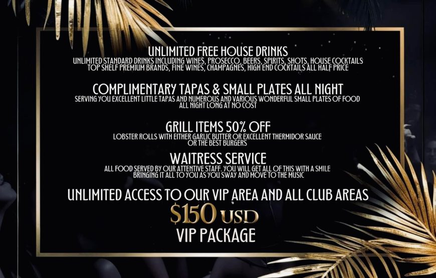 Abracadabra New Year Party I VIP Package